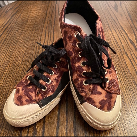 zara leopard sneakers